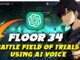 AI-Voiced Gameplay: Level 34 Battlefield of Trials | Solo Leveling: Arise Guide & Tips