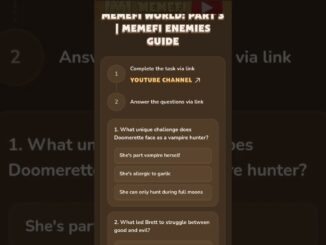 ENEMIES OF THE MEMEFI WORLD GUIDE #airdrop #money #crypto #memefi #memefitask #doomerette #mining