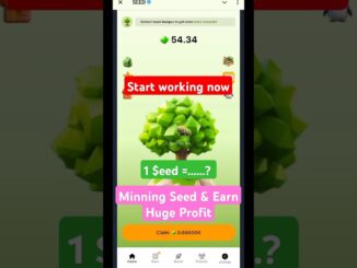 How to Work on SEED Mining Bot 💯 Quick Tutorial for Beginners 💰 #tutorial #crypto #telegrambot #sort