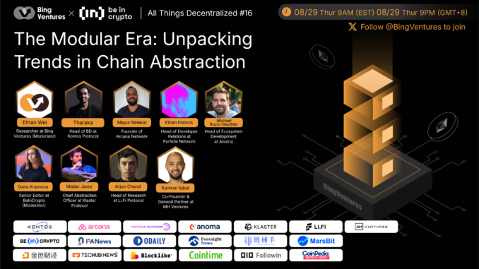Unpacking Trends in Chain Abstraction Unpacking Trends in Chain Abstraction