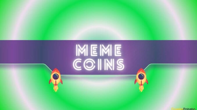 These Viral Meme Coins Soar by Double Digits as Bitcoin Breaks Above $63K: Details