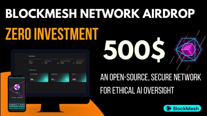 BlockMesh Network Airdrop Full Guide | New Crypto Airdrop | New Mining App 2024