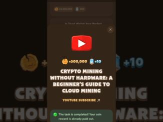 Crypto Mining Without Hardware:A Beginner 's Guide To cloud mining MEME FI VIDEO CODE