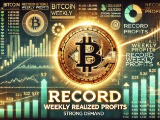 Bitcoin Sets A Record In Weekly Realized Profits – Data Supports Strong Demand