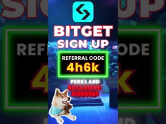 Bitget Sign Up Guide Using Referral Code "4h6k" | Crypto Horizon