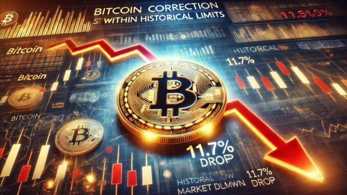 Current Bitcoin Correction Remains Within Historical Limits – The Impact Current Bitcoin Correction Remains Within Historical Limits – The Impact Of An 11.7% Market Drawdown
