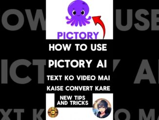 How to Use Pictory AI | Text Ko Video Main Convert Kaise Kare 🤔 | New Tips And Trick |#viralvideo