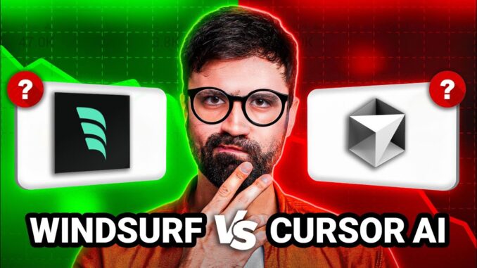 Windsurf vs Cursor - How To Use Windsurf AI Code Editor For Beginners