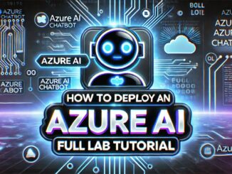 How to Deploy an Azure AI Chatbot | Full Lab Tutorial for Beginners