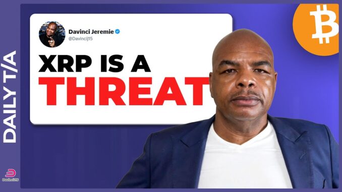 XRP IS A THREAT! BTC WILL SAVE LIVES!