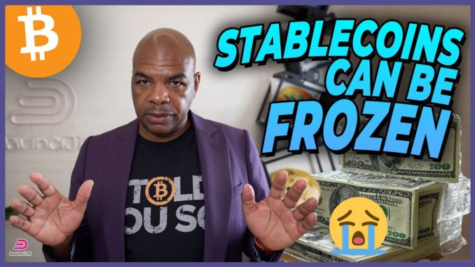 YOUR USDT CAN BE FROZEN BITCOIN CAN NOT!