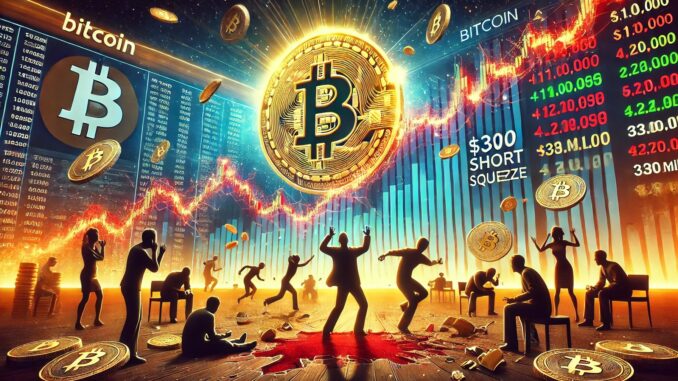 Crypto Bears Face $320M Squeeze As Bitcoin Breaks $110,000 Bitcoin