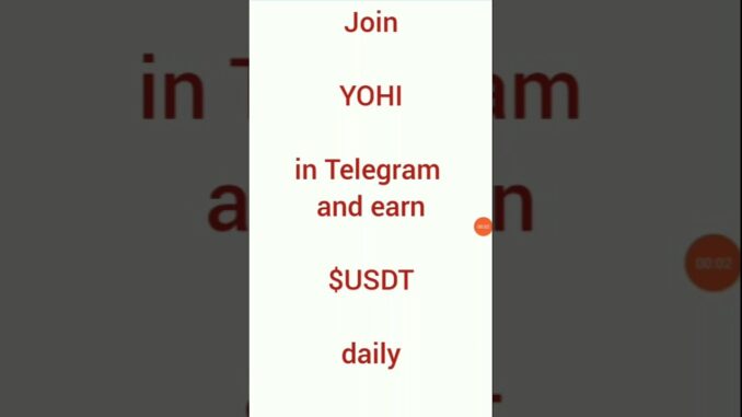 YOHI and USDT mining #apprewards #crypto #earngems #cryptocurrency #mining #miningapp