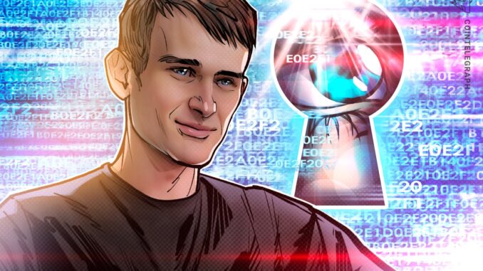Vitalik Pushes Pluralistic IDs for Digital Privacy Vitalik Pushes Pluralistic IDs for Digital Privacy